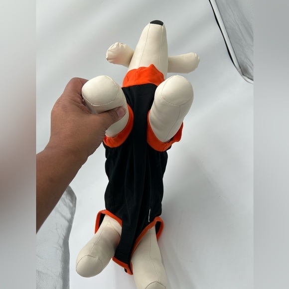 Dog Surgical Recovery Suit - Black with Orange Accents, Size M (NWOT) - Picture 8 of 10